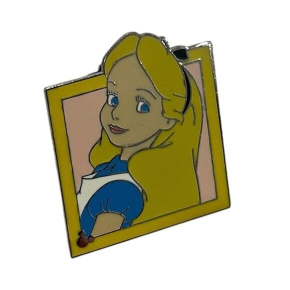 Disney Pins Cast Lanyard Set of 4 Star & Hidden Mickey Diamond Frame 2004-2006 - Picture 5 of 8